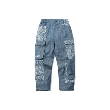 LiNing Sports Fashion Collection Jeans Men Hometown Blue
