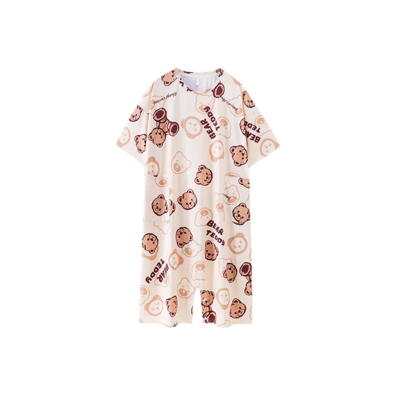 Ta Yan Nightgown Women's Apricot-0