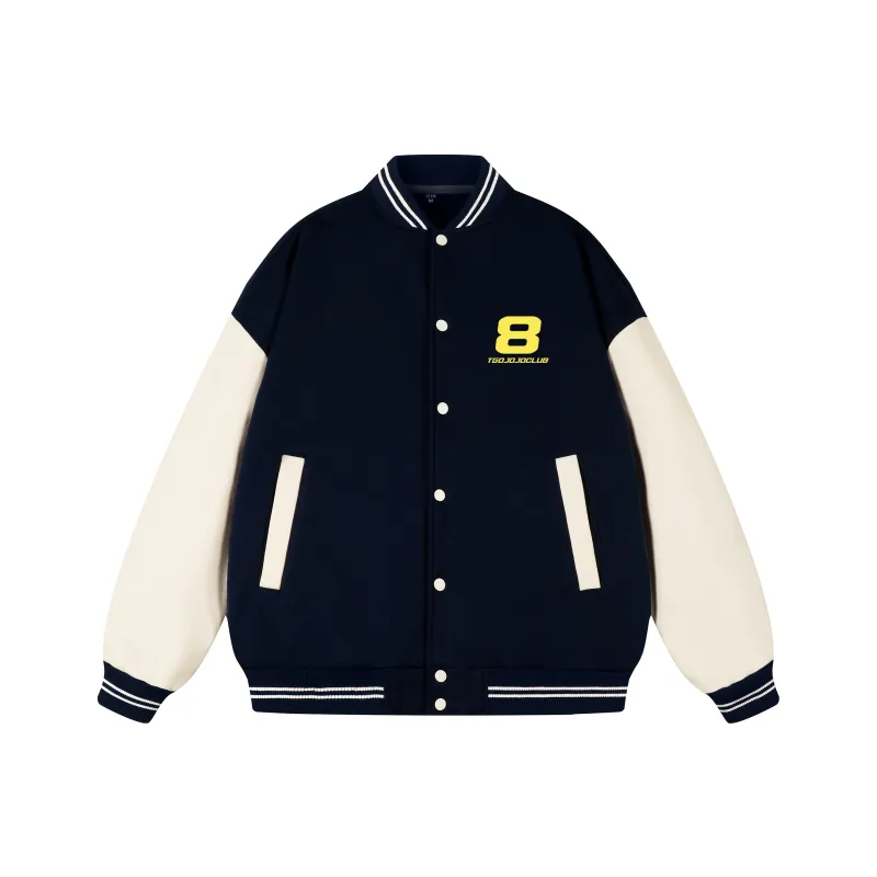 T&D JOJO Baseball Jacket Unisex-4