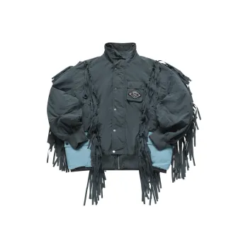 FILA FUSION x FACETASM Puffer Jacket Men's Jade Gray