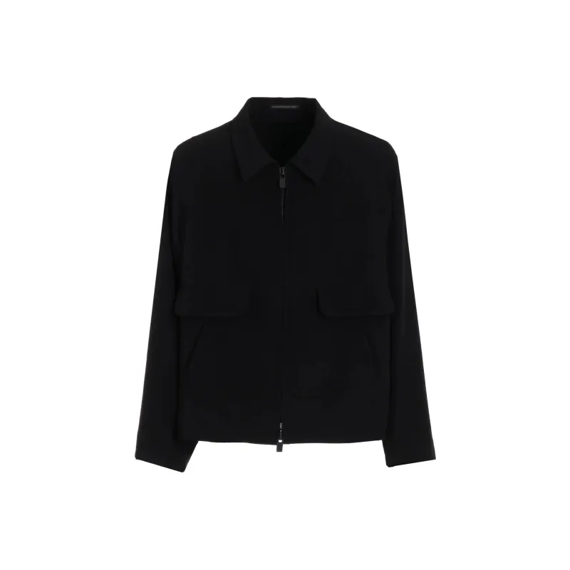 Yohji Yamamoto Pour Homme FW24 Jackets & Coats Men's Black-0