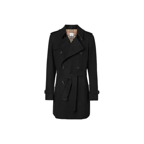 Burberry Trench Coat Men's Black