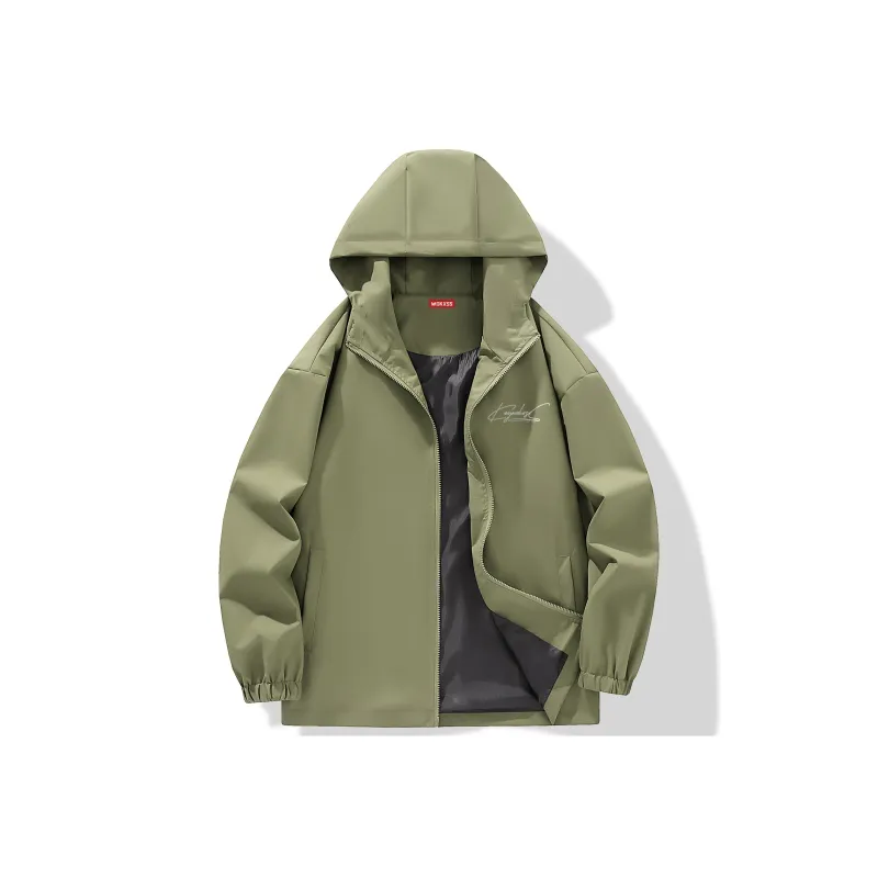 WOKXSS Waterproof And Windproof Windbreaker Jacket Unisex-4