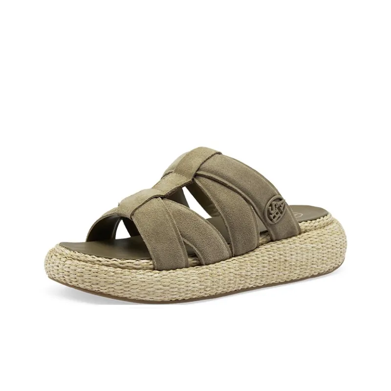ASH Rubber Sole Slip Resistant Slide Slippers Women's-1