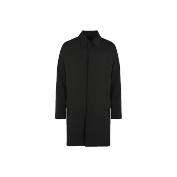 PRADA Trench Coats Men Black