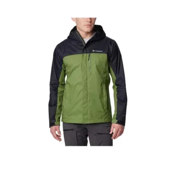 Columbia Pouring Adventure™ II Jackets Coats Men's Green Black