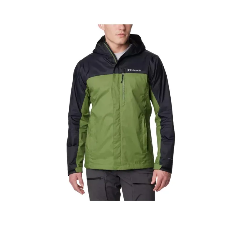 Columbia Pouring Adventure™ II Jackets Coats Men's Green Black-0