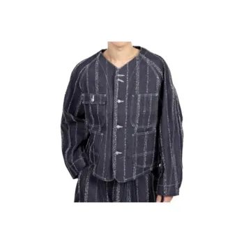 Needles Jackets & Coats Men's Blue