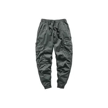 VIP Drawstring Elastic Cuff Casual Pants Men's