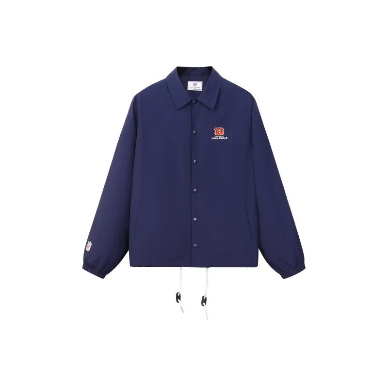 NFL Jackets Coats Unisex Dark Blue-0