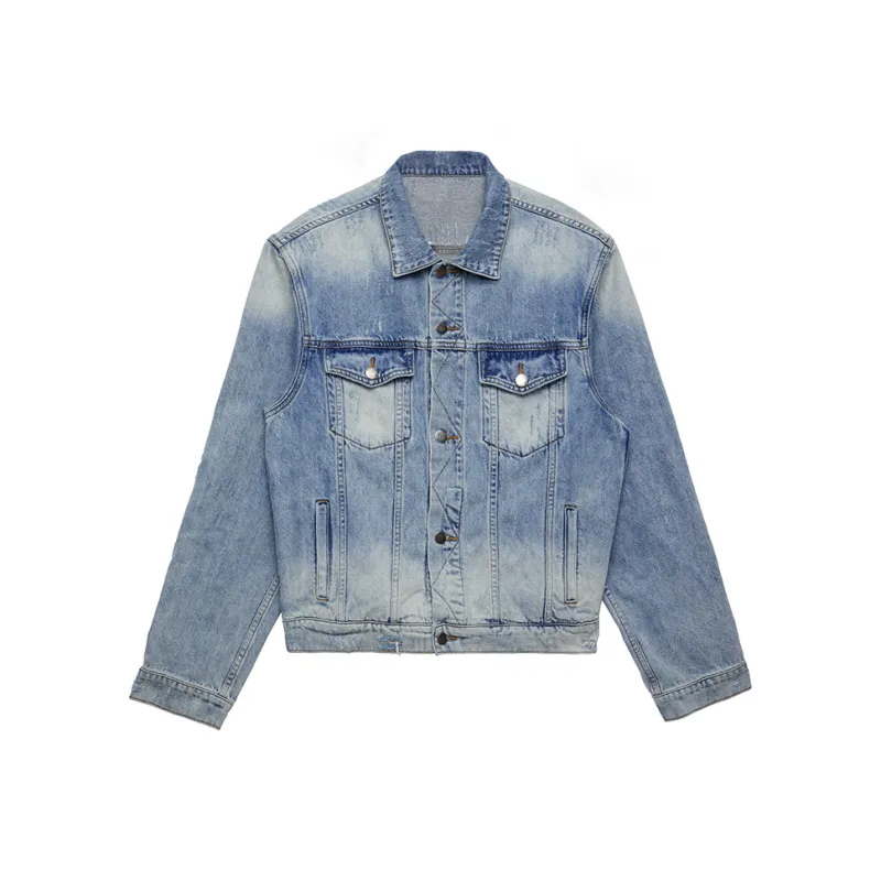 LOOKUN Jackets Coats Unisex Blue-0