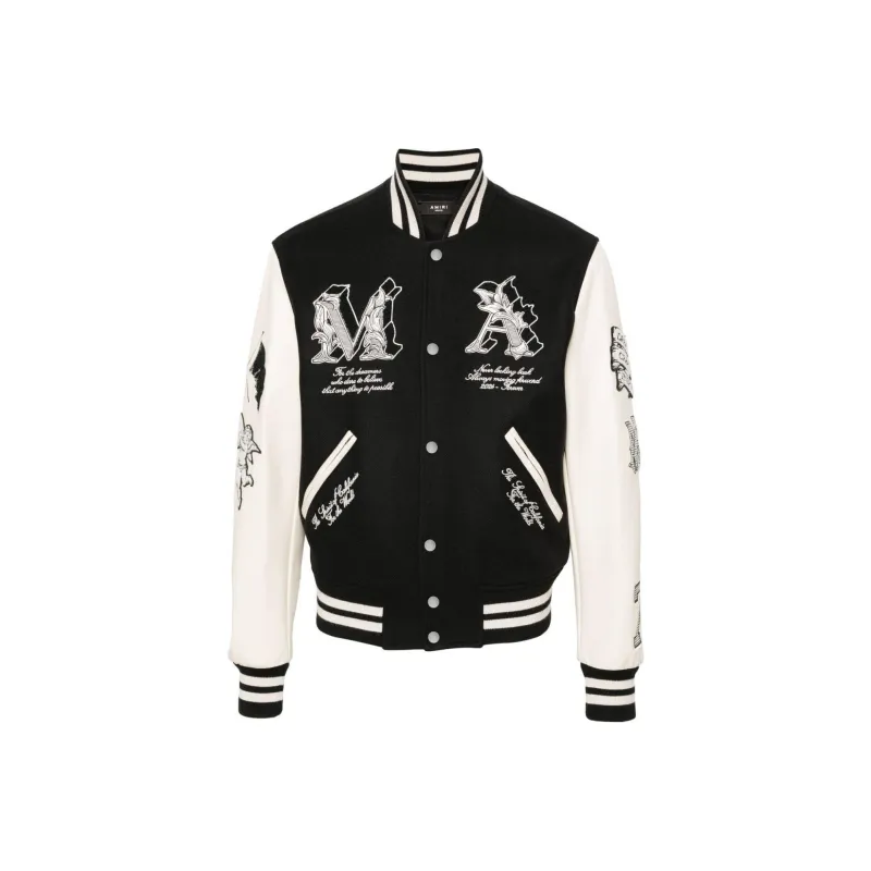 AMIRI Ma Angel Varsity Jacket-0
