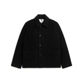 ARKET Coats Men Black