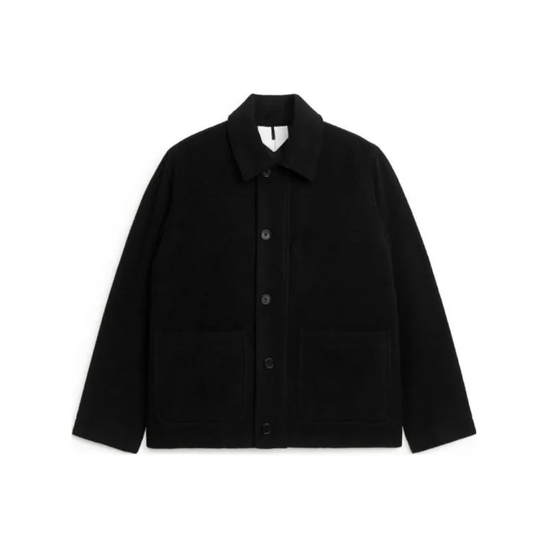 ARKET Coats Men Black-0