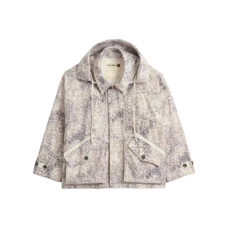 ZARA Jackets Men Print-0