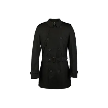 Burberry Trench Coat Men's Black