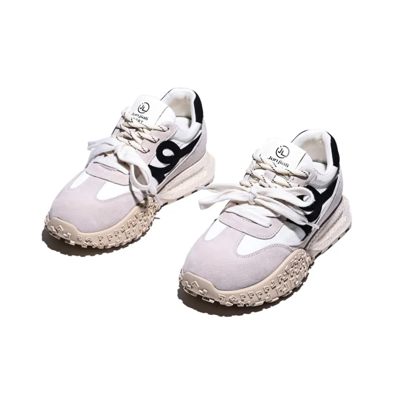 Junjali Slip Resistant, Abrasion Resistant, Lightweight, Height Increasing Low Top Casual Shoes Women's-5
