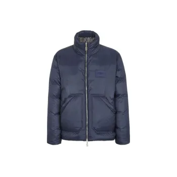 FENDI Logo-patch Reversible Puffer Jacket