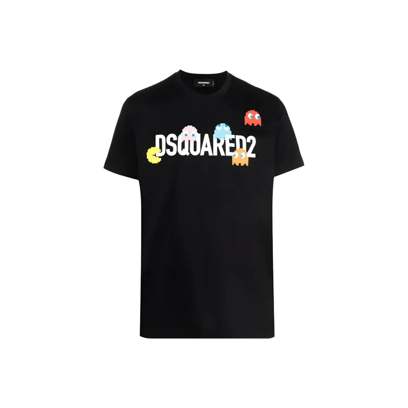 Dsquared2 Pac Man Logo T shirt-0