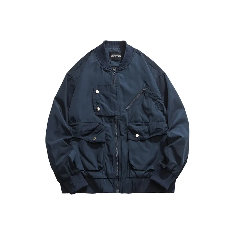 MEIPIN TANG Baseball Jacket Unisex-5