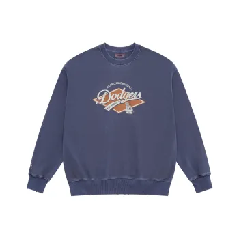 MLB MLB Preppy Style Collection Los Angeles Dodgers SS25 Sweatshirt Unisex Indigo