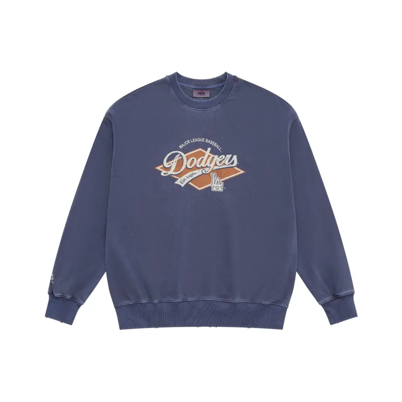 MLB MLB Preppy Style Collection Los Angeles Dodgers SS25 Sweatshirt Unisex Indigo-0