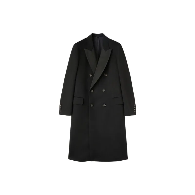 Loro Piana FW24 Coats Men's Black-0
