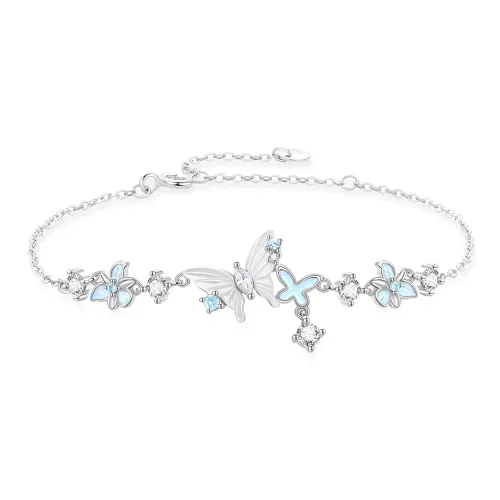 Lao Feng Xiang S925 Silver Bracelets Women's
