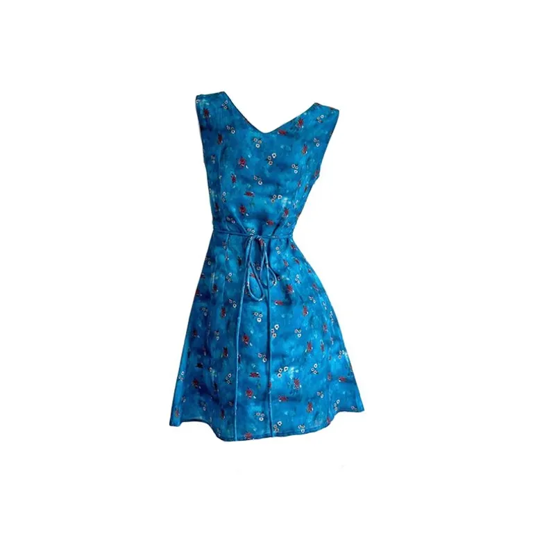SISC Sleeveless Dress Women's Capri Blue-1