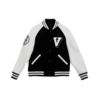 Valentino V Crew Patch Bomber Jacket