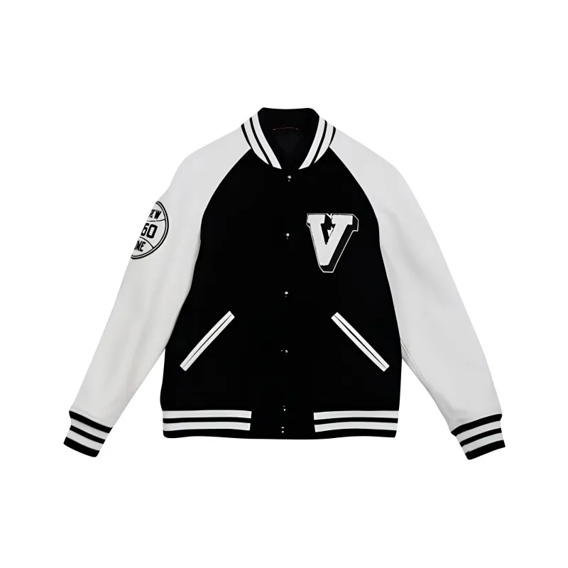 Valentino V Crew Patch Bomber Jacket-0