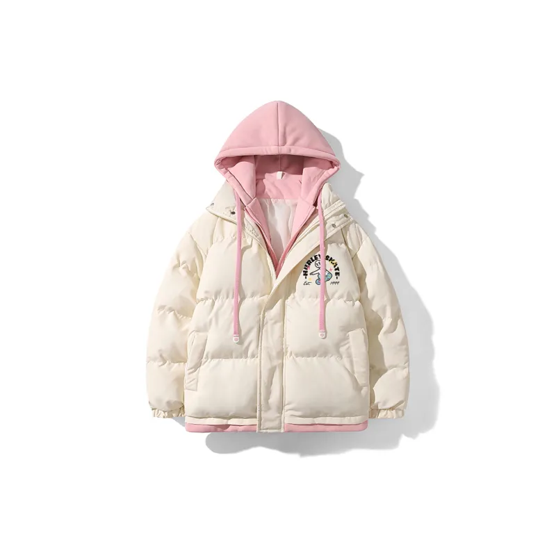 Hurley Puffer Jacket Coat Unisex-5