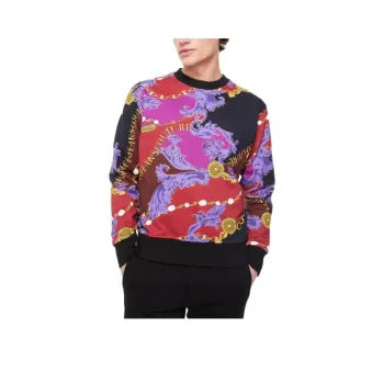 VERSACE JEANS Sweatshirt Men's Purple