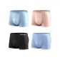 4-Pack[Aqua Blue+Dark Pink+Black+Light Gray Blue]