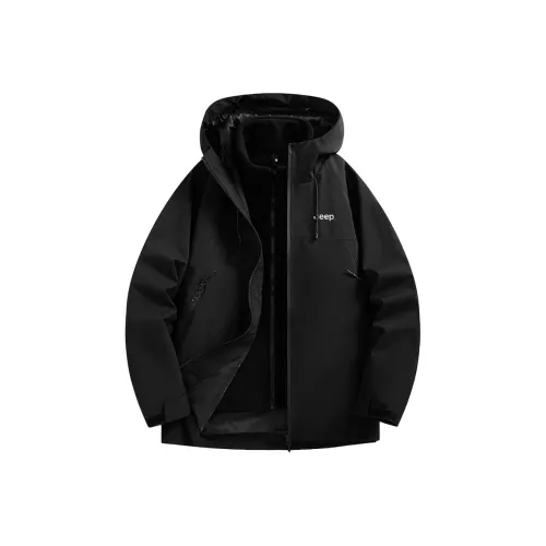 Jeep Waterproof And Windproof 3-in-1 Windbreaker Jacket Unisex