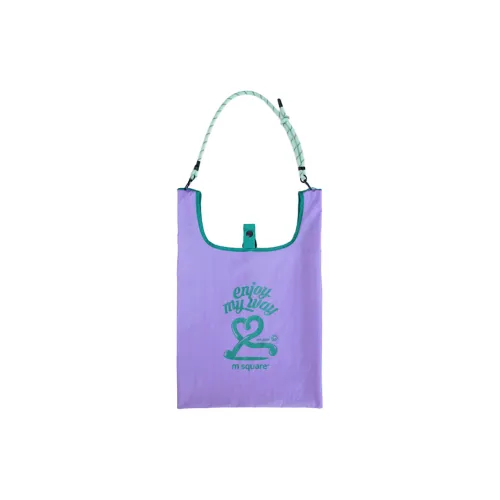 M Square Nylon Shopping Bag Shoulder Bag Regular Women's Multicolor