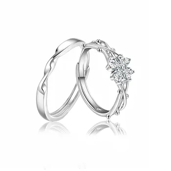 FOREVER MELODY S 999 Fine Silver Rings Unisex