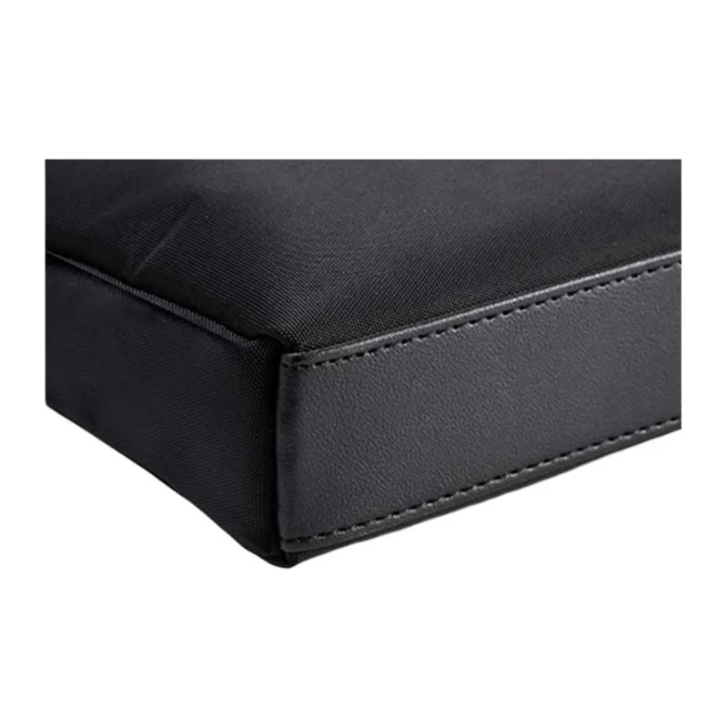 Deli Polyester With PU Briefcase Regular Men's Black-3