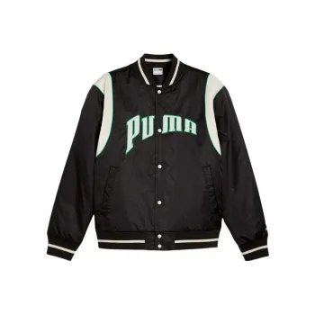 PUMA Baseball Jacket Unisex Black