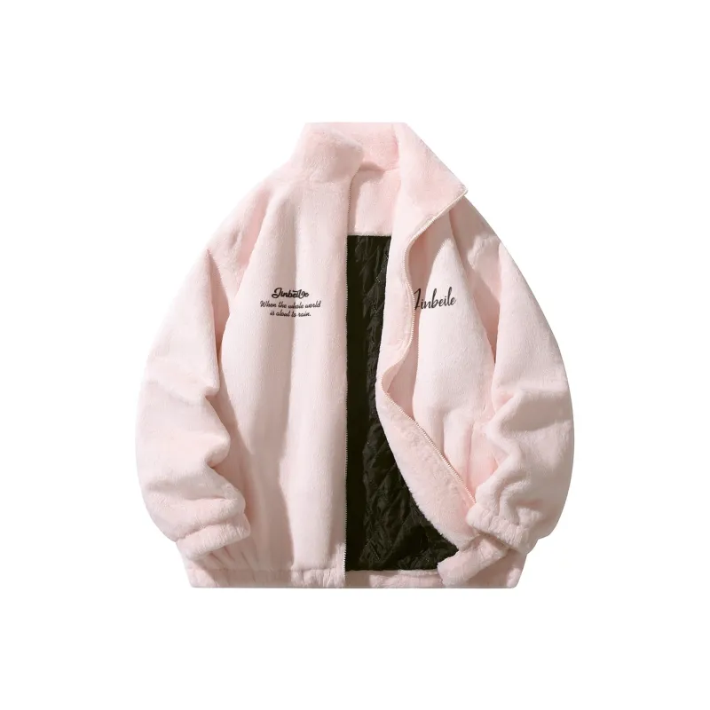 JINBEILE Velvet feel Coat Unisex-6