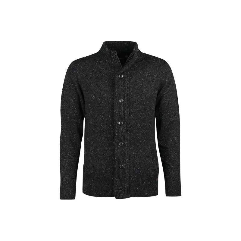 BARBOUR Tisbury Zip Through Jumper Jackets Coats Men's Black-0