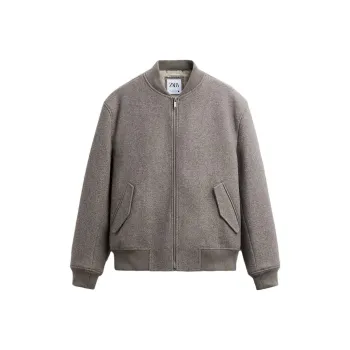 ZARA Jackets Men Beige