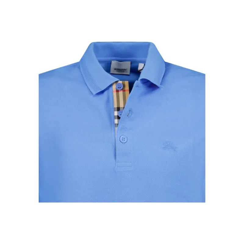 Burberry Polo Shirts Men Blue-12