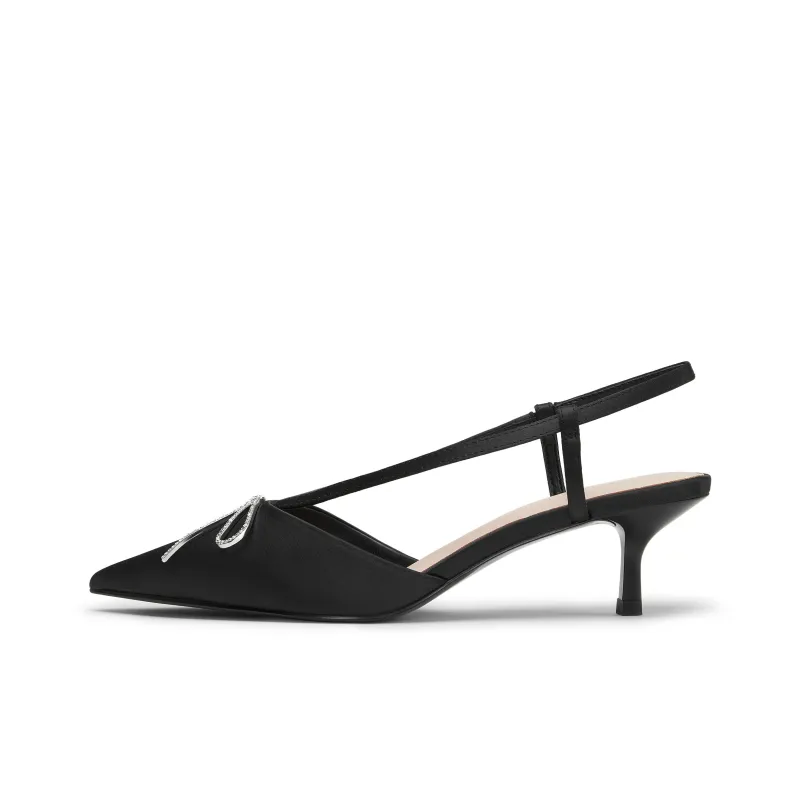 CHARLES&KEITH Small Ck Slim Heel High Heels 5.5cm Women's-0