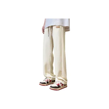 MARK WAFFLE Knitted Sweatpants Unisex