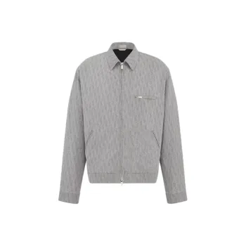 DIOR Oblique Zipped Blouson Jacket
