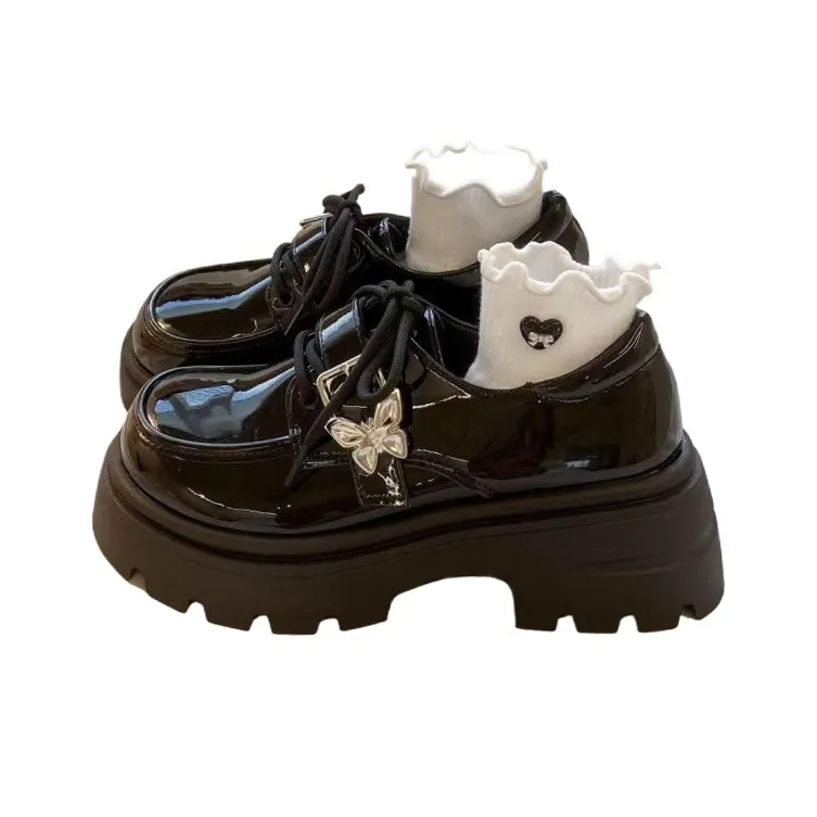 CHERRY&KALIKA Casual Single Shoes Women's Black-6