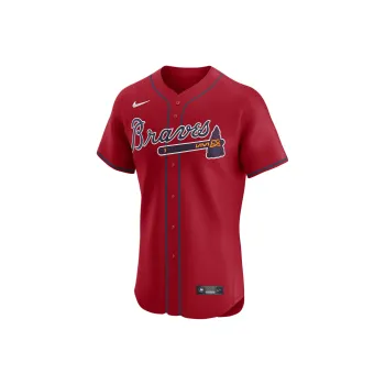 Nike x MLB Dri-FIT ADVAtlanta Braves FW24 Baseball Jacket Men's Red