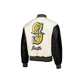 MLB x PLEASURES FW23 Baseball Jacket Men's White