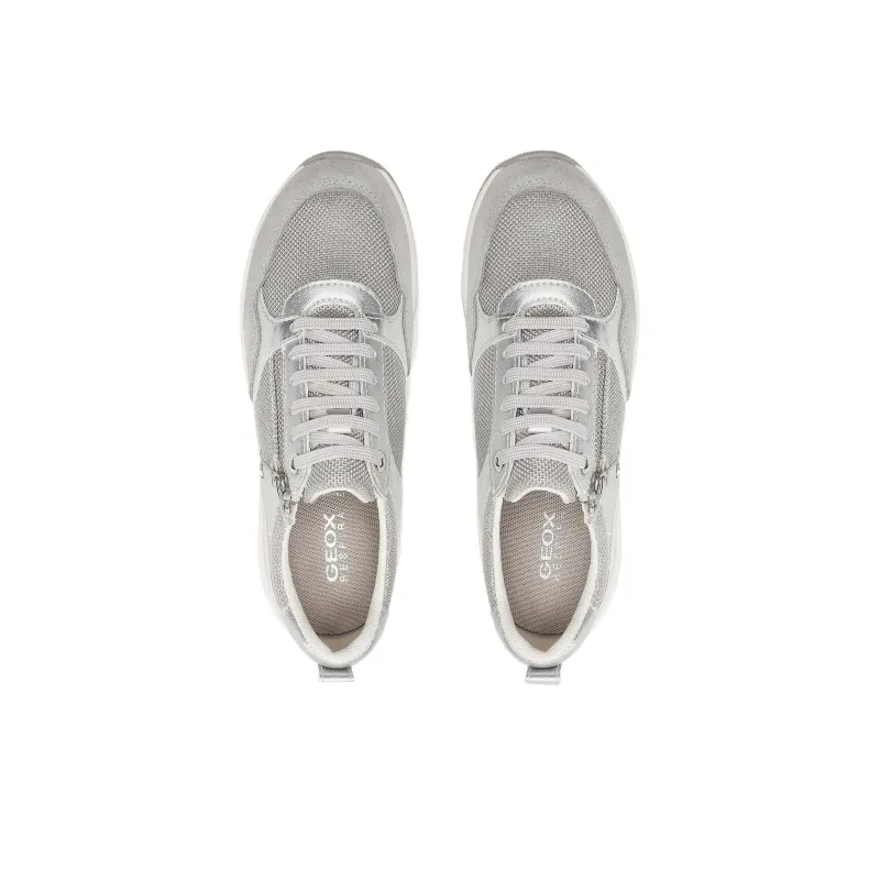 GEOX Bulmya Low Top Casual Shoes Women's Gray-3